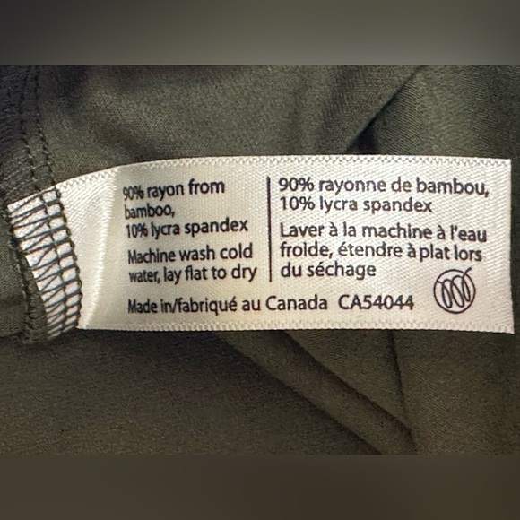 New TIBBY HIGH WAISTED STRAIGHT LEG PANT in Cactus Green Size XL - Picture 4 of 6